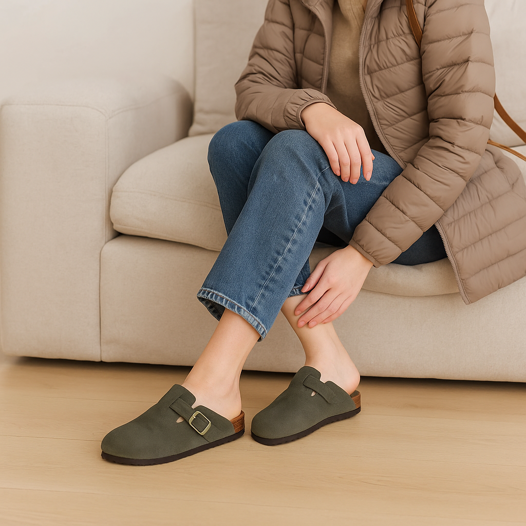 Stylowe klapki z regulowanym paskiem – ModaEkspert.pl