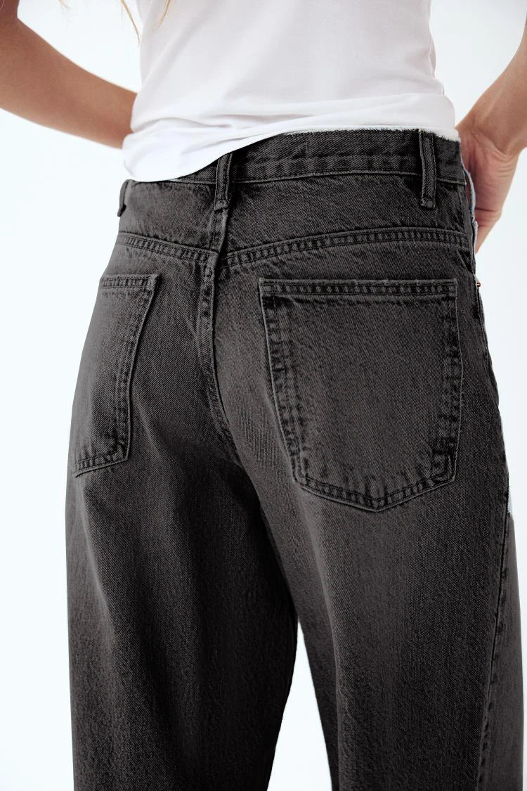 Jeansy Denim Flow z szerokimi nogawkami – ModaEkspert.pl 