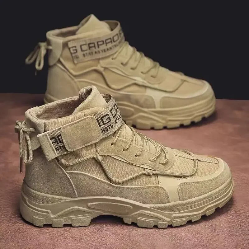Męskie buty taktyczne z rzepem – ModaEkspert.pl