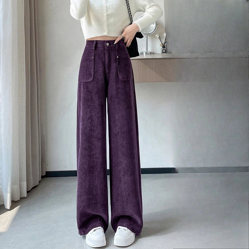 Spodnie Sandy Chic z szerokimi nogawkami – ModaEkspert.pl 