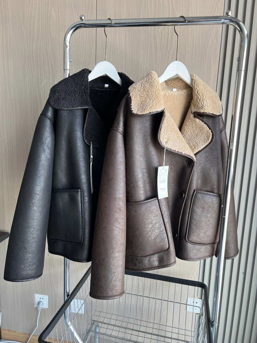 Kurtka z owczej skóry - ModaEkspert.pl