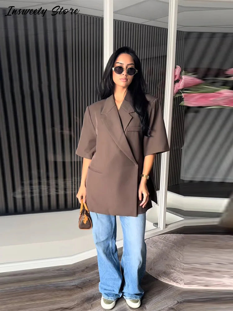 Oversize'owa marynarka - od VindaKant