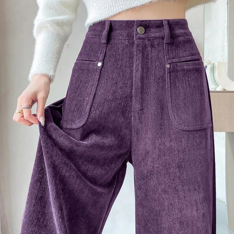 Spodnie Sandy Chic z szerokimi nogawkami – ModaEkspert.pl 