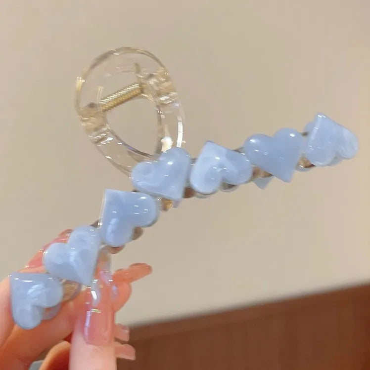 Klipsy do włosów Heart Me- ModaEkspert 