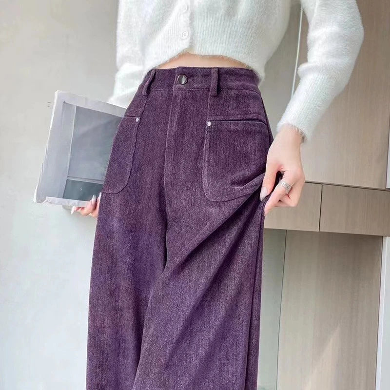 Spodnie Sandy Chic z szerokimi nogawkami – ModaEkspert.pl 