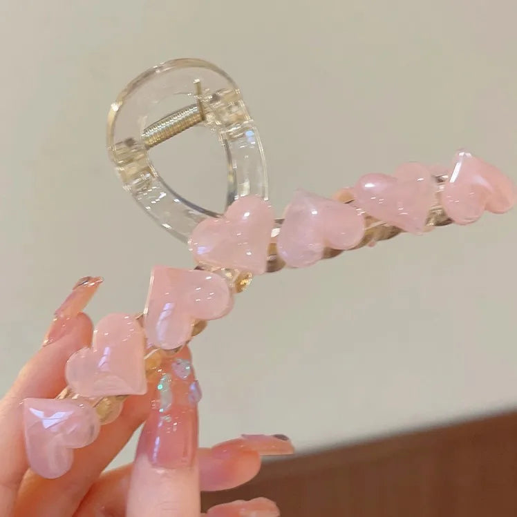 Klipsy do włosów Heart Me- ModaEkspert 