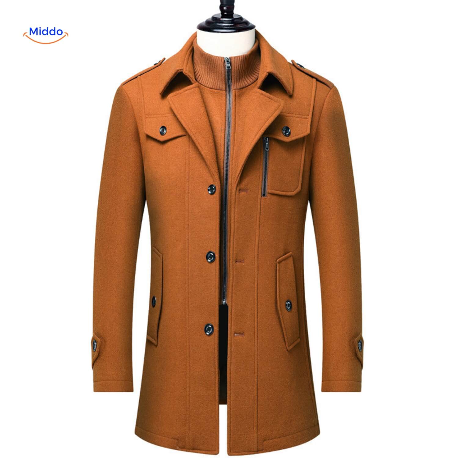 długi płaszcz męski – marki VindaKant