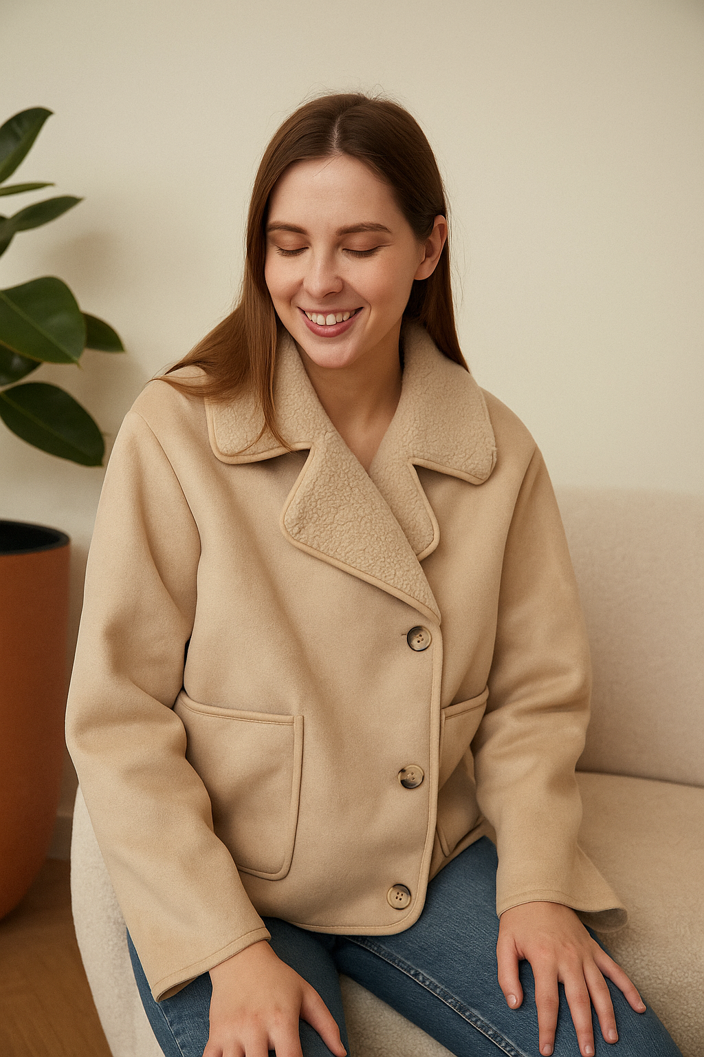 Kurtka z owczej skóry - ModaEkspert.pl