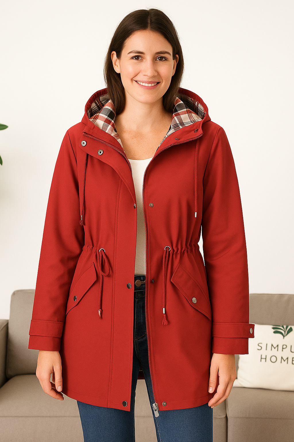 Wodoodporny płaszcz przeciwdeszczowy – ModaEkspert